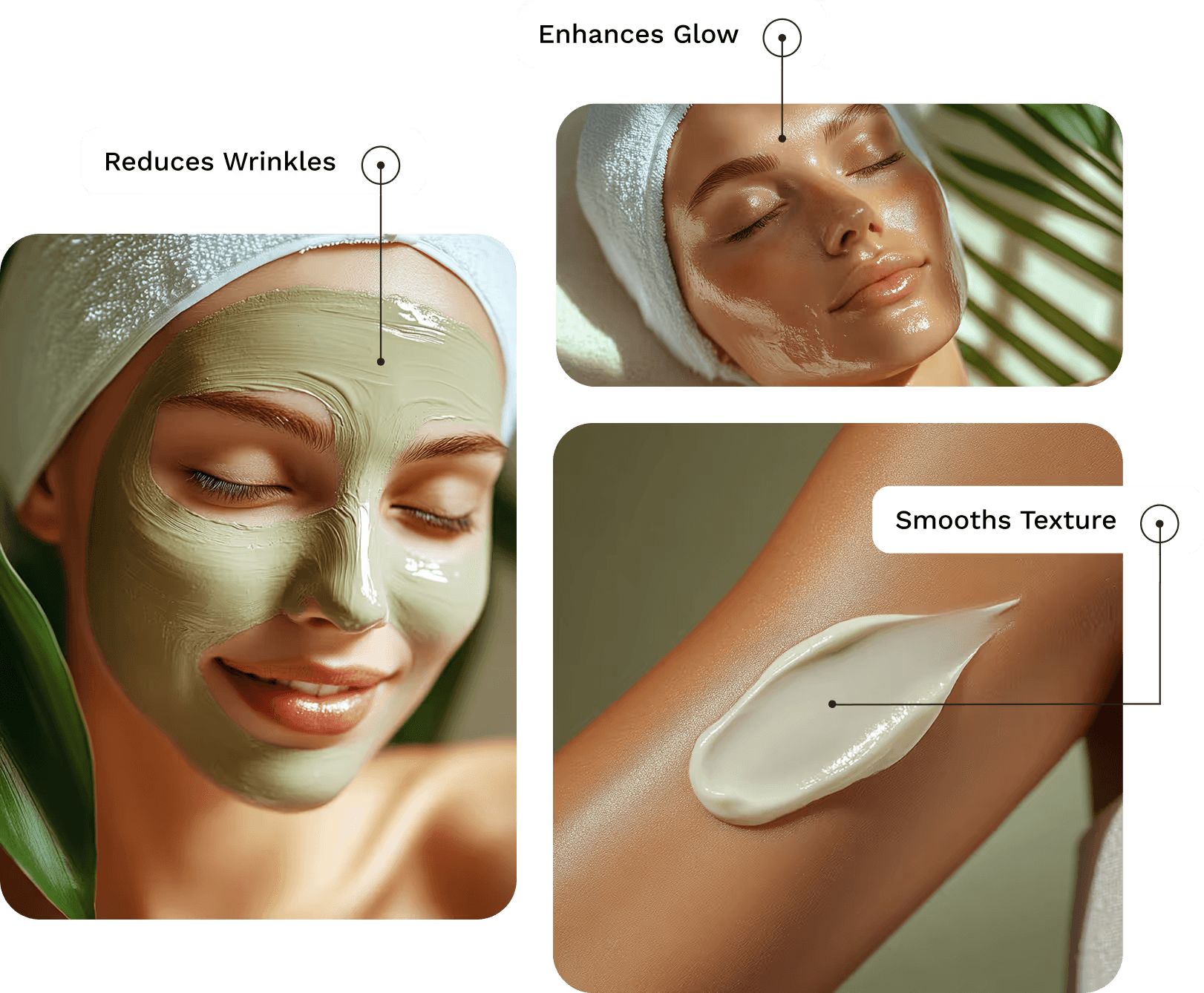 Skin Treatments - Reduces Wrinkles, Enhances Glow, Smooths Texture