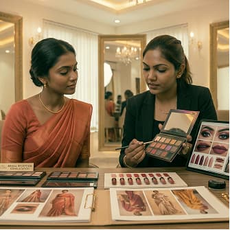Reception Makeup Consultation